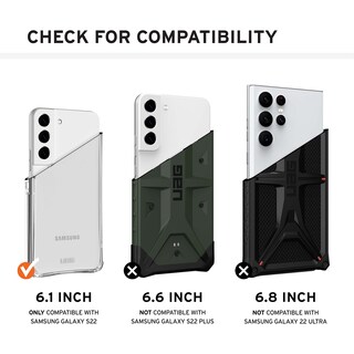 Foto 2 | Funda Urban Armor Gear Uag Monarch Para Samsung Galaxy S22 De 6.1 Pulgadas - Venta Internacional.