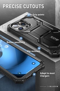 Foto 4 | Funda De Teléfono I-blason Armorbox Para Iphone 14 Pro 6.1'' 2022 Negra - Venta Internacional.