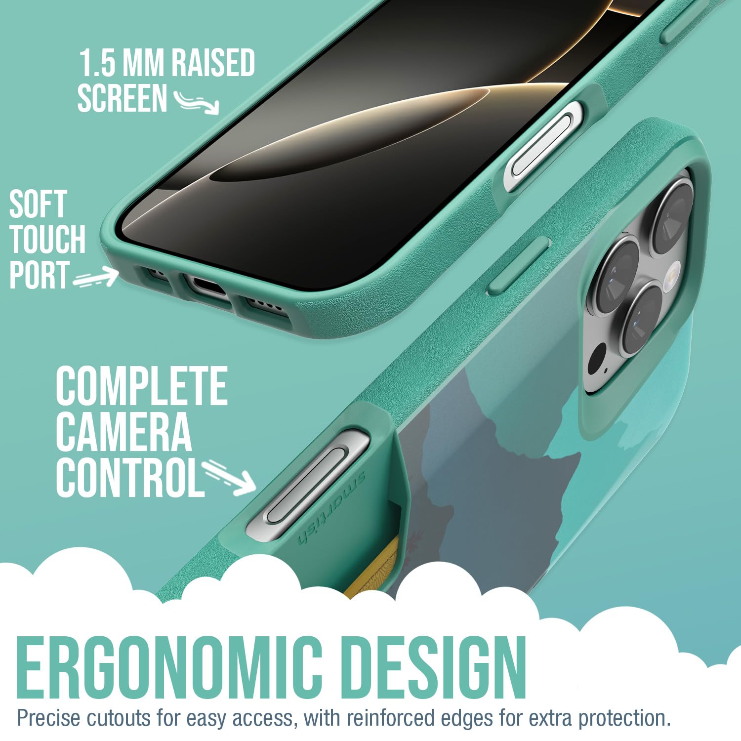 Foto 4 pulgar | Funda Tipo Cartera Smartish  Para Iphone 16 Pro Max Wallet Slayer, Vol. 1 - Venta Internacional.