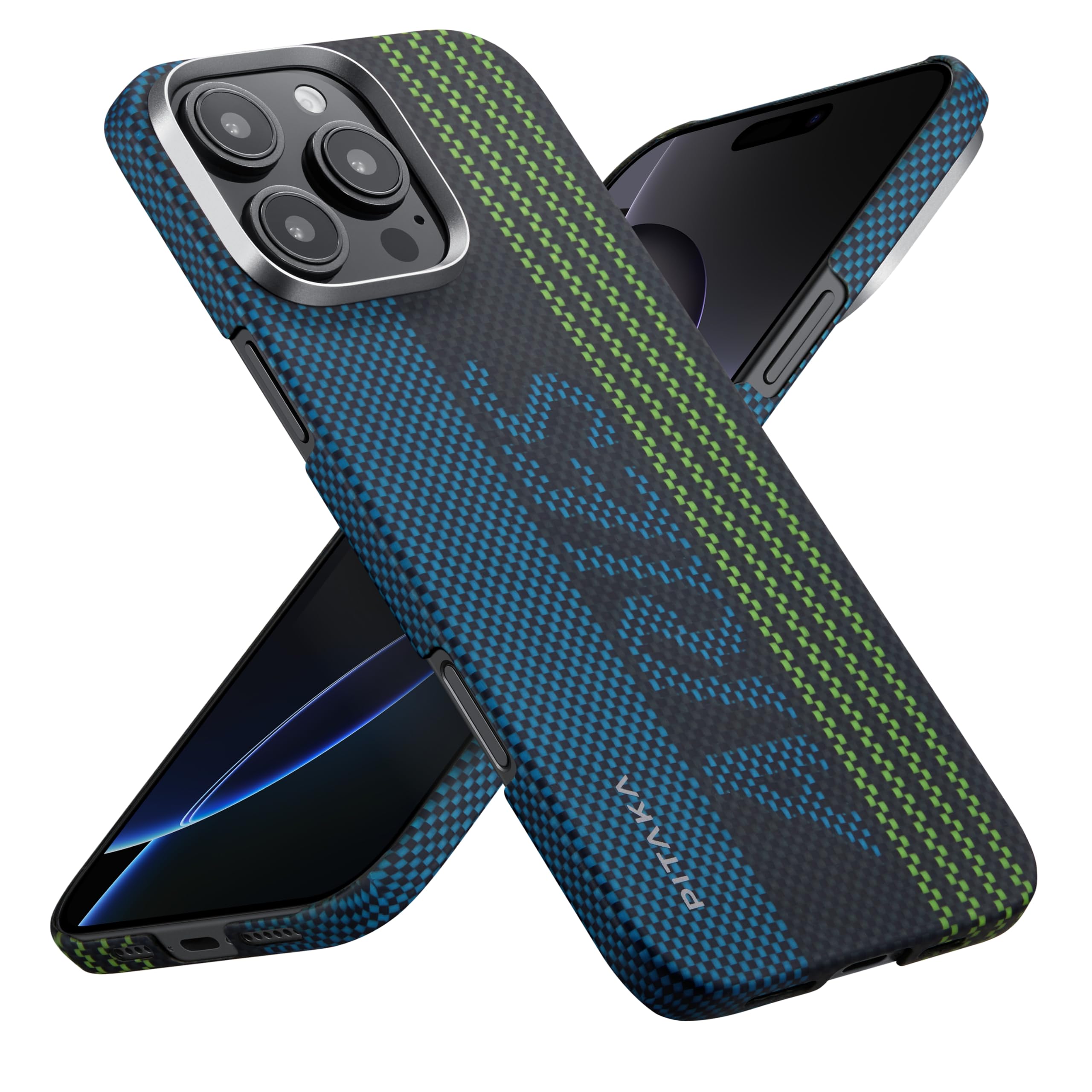 Foto 2 pulgar | Funda De Teléfono Pitaka Para Iphone 16 Pro Compatible Con Magsafe - Venta Internacional.