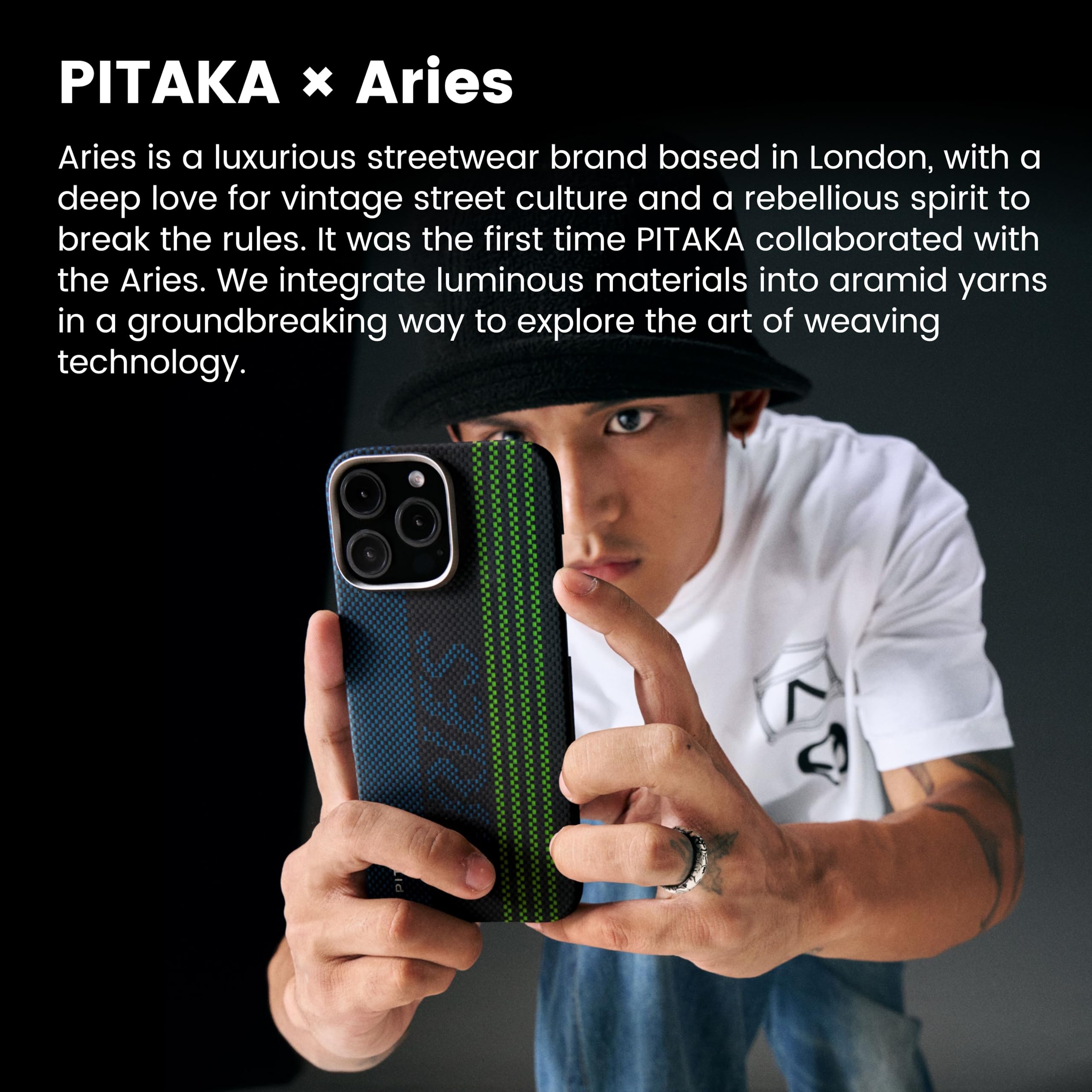 Foto 5 pulgar | Funda De Teléfono Pitaka Para Iphone 16 Pro Compatible Con Magsafe - Venta Internacional.