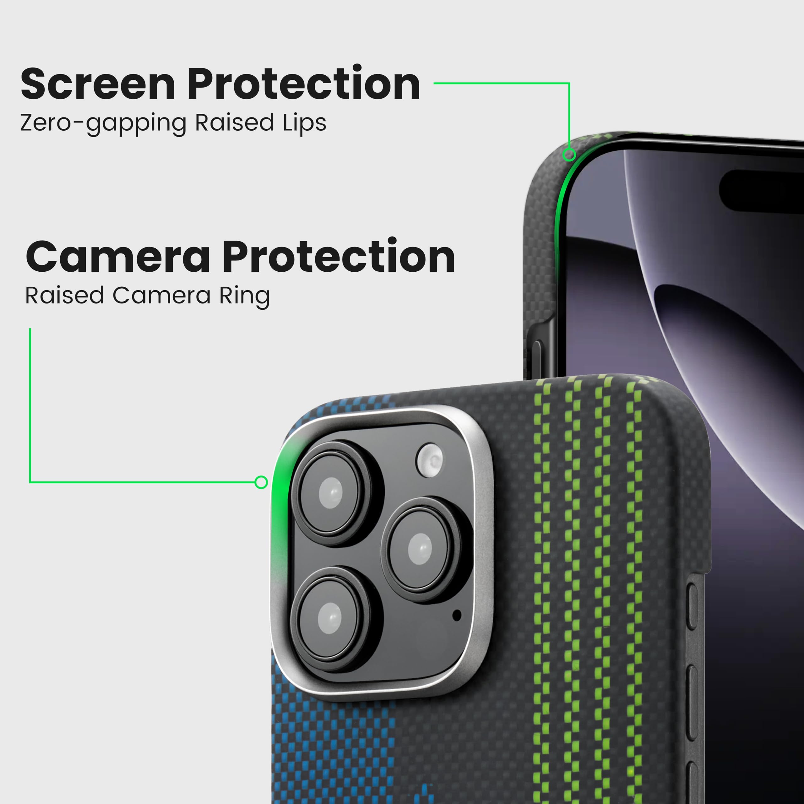 Foto 7 pulgar | Funda De Teléfono Pitaka Para Iphone 16 Pro Compatible Con Magsafe - Venta Internacional.