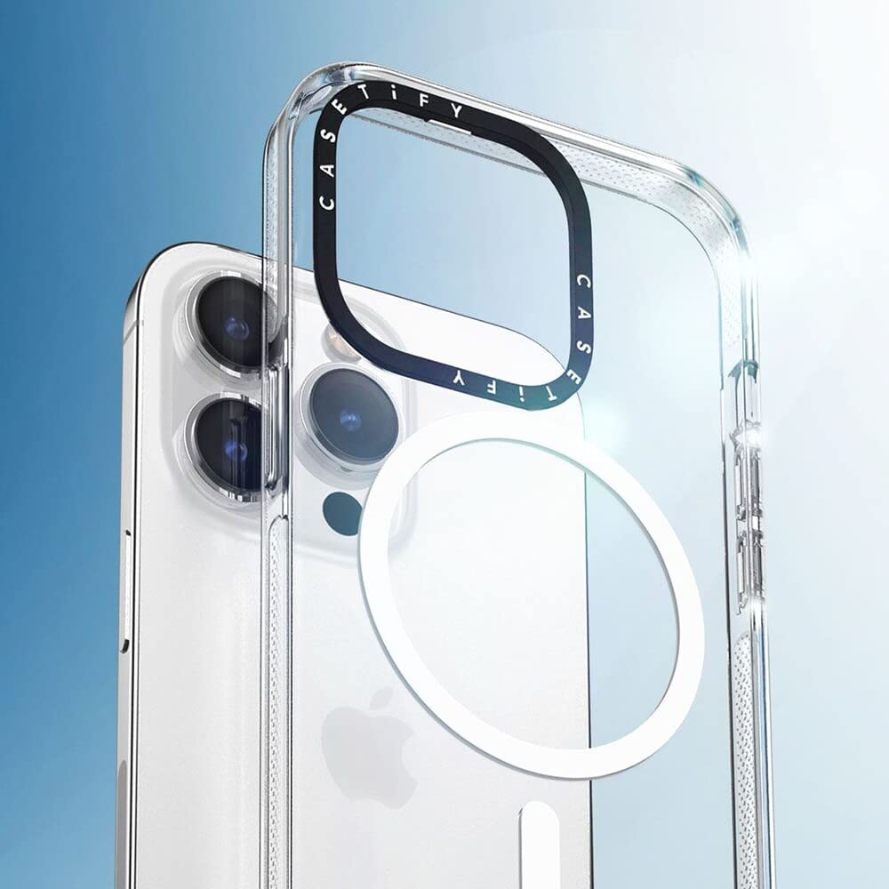 Foto 7 pulgar | Funda De Teléfono Casetify Clear Para Iphone 14 Pro Max - Venta Internacional.