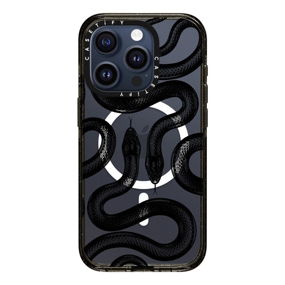 Foto 3 pulgar | Funda Para Teléfono Tify Impact Iphone 15 Pro Black Kingsnake - Venta Internacional.