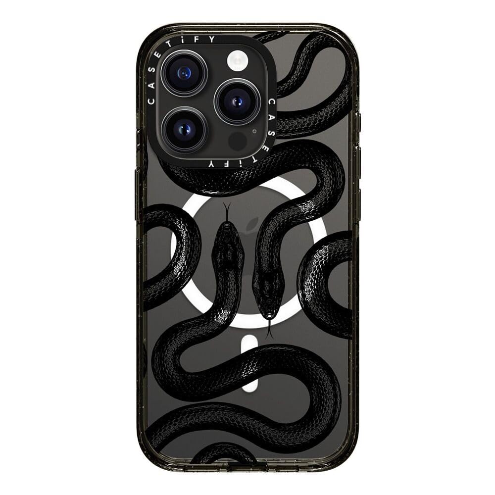 Foto 5 pulgar | Funda Para Teléfono Tify Impact Iphone 15 Pro Black Kingsnake - Venta Internacional.