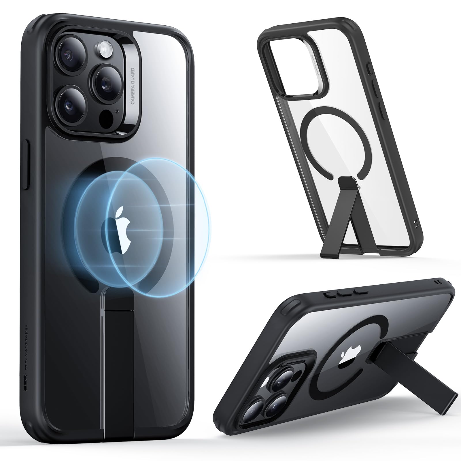 Foto 1 | Funda De Teléfono Esr Boost Series Para Iphone 15 Pro Max, Color Negro Transparente - Venta Internacional.