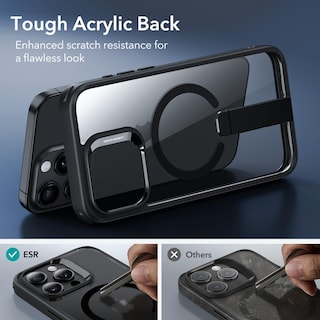 Foto 7 | Funda De Teléfono Esr Boost Series Para Iphone 15 Pro Max, Color Negro Transparente - Venta Internacional.