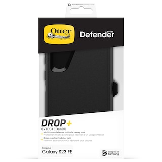 Foto 6 | Funda Otterbox Galaxy S23 Fe Defender Series Negra - Venta Internacional.