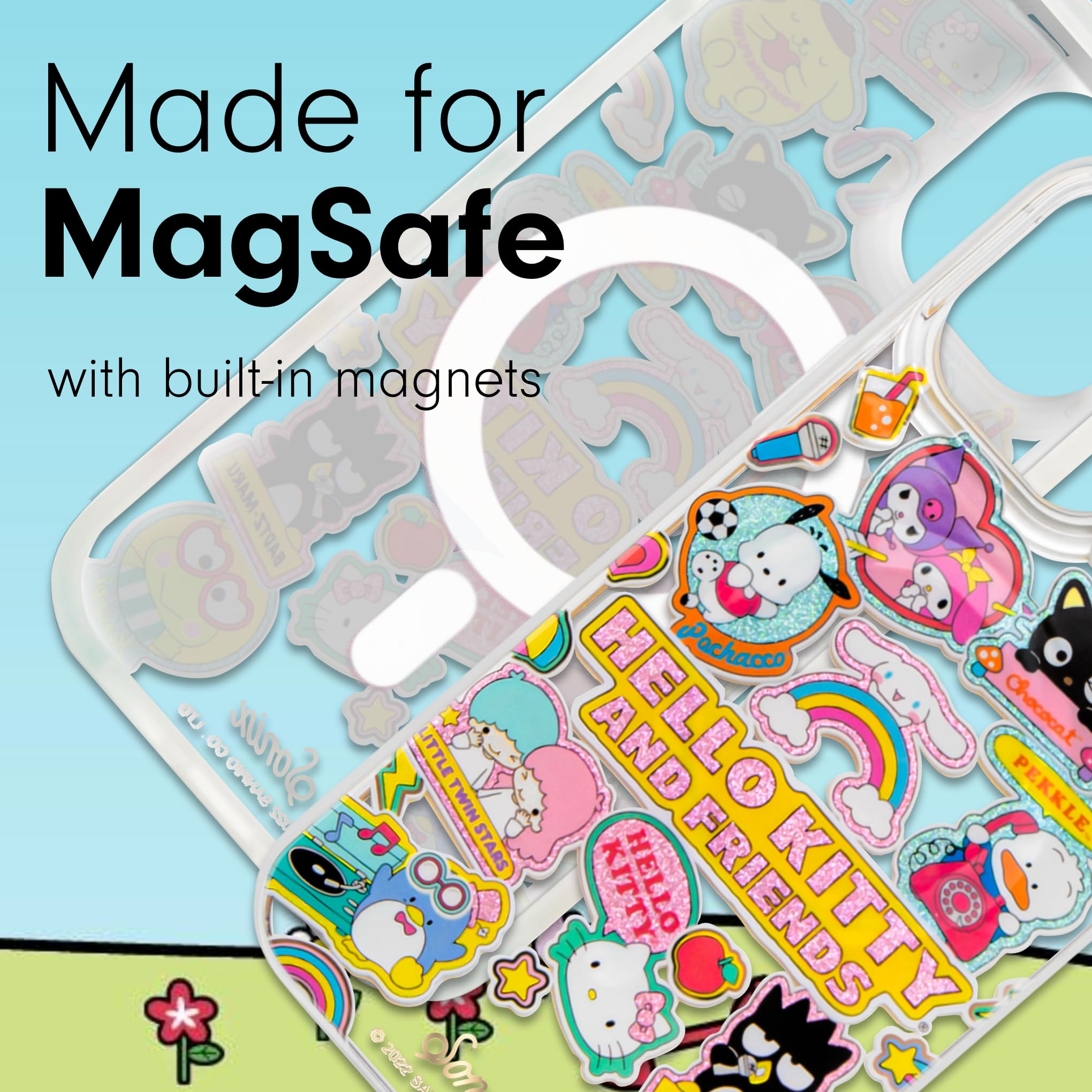 Foto 4 pulgar | Funda De Teléfono Compatible Con Sonix X Sanrio Y Magsafe Para Iphone 15 - Venta Internacional.