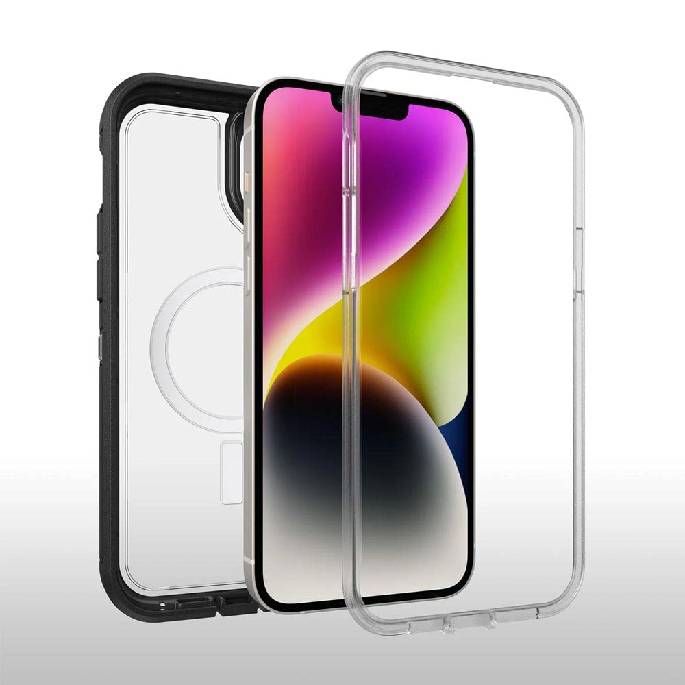 Foto 4 pulgar | Funda Otterbox Defender Series Xt Clear Con Magsafe Para Iphone 14/13 - Venta Internacional.