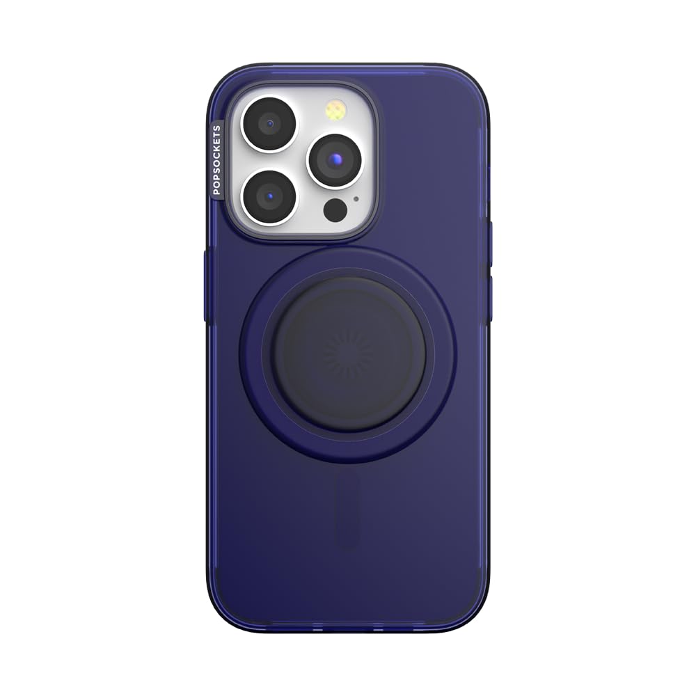 Foto 2 pulgar | Funda Popsockets Para Iphone 15 Pro Con Empuñadura Redonda, Color Azul Marino - Venta Internacional.