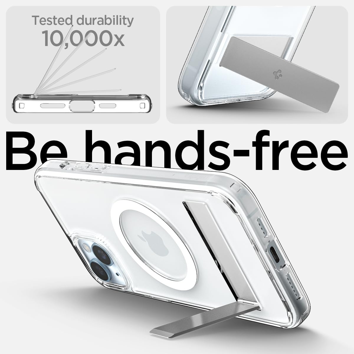 Foto 4 pulgar | Funda Spigen Ultra Hybrid S Magfit Para Iphone 15 Plus - Venta Internacional.