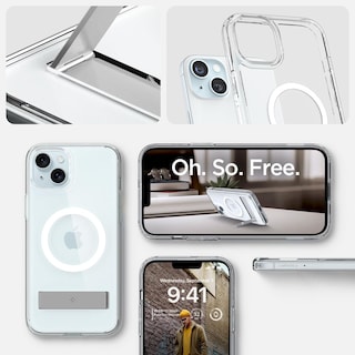 Foto 7 | Funda Spigen Ultra Hybrid S Magfit Para Iphone 15 Plus - Venta Internacional.