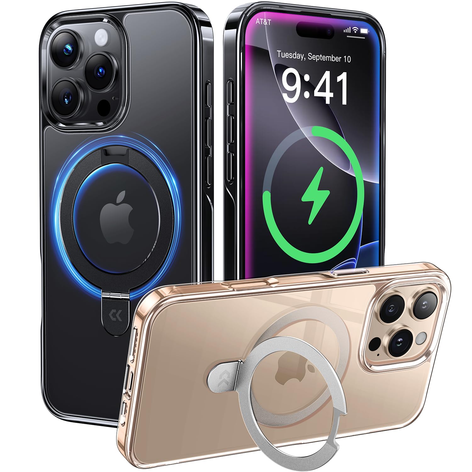Foto 2 pulgar | Funda De Teléfono Casekoo Black Titanium Para Iphone 16 Pro Max 6.9 Pulgadas - Venta Internacional.