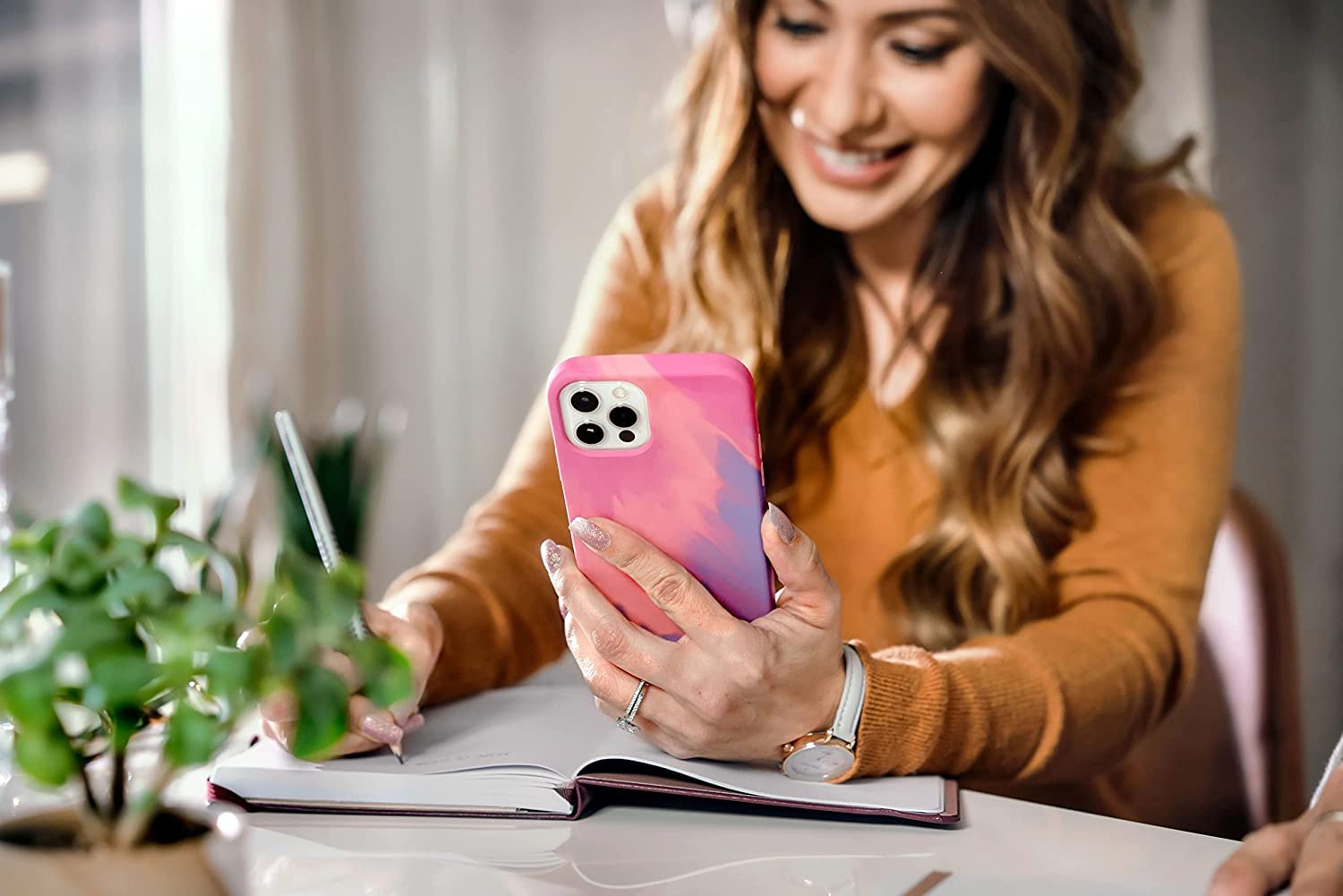 Foto 7 | Funda De Teléfono Otterbox Symmetry Series Para Iphone 13 Pro Max Y Iphone 12 Pro Max - Venta Internacional.