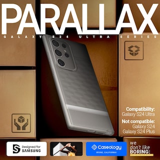 Foto 2 | Funda De Teléfono Caseology Parallax Compatible Con Samsung Galaxy S24 Ultra Ash Grey - Venta Internacional.