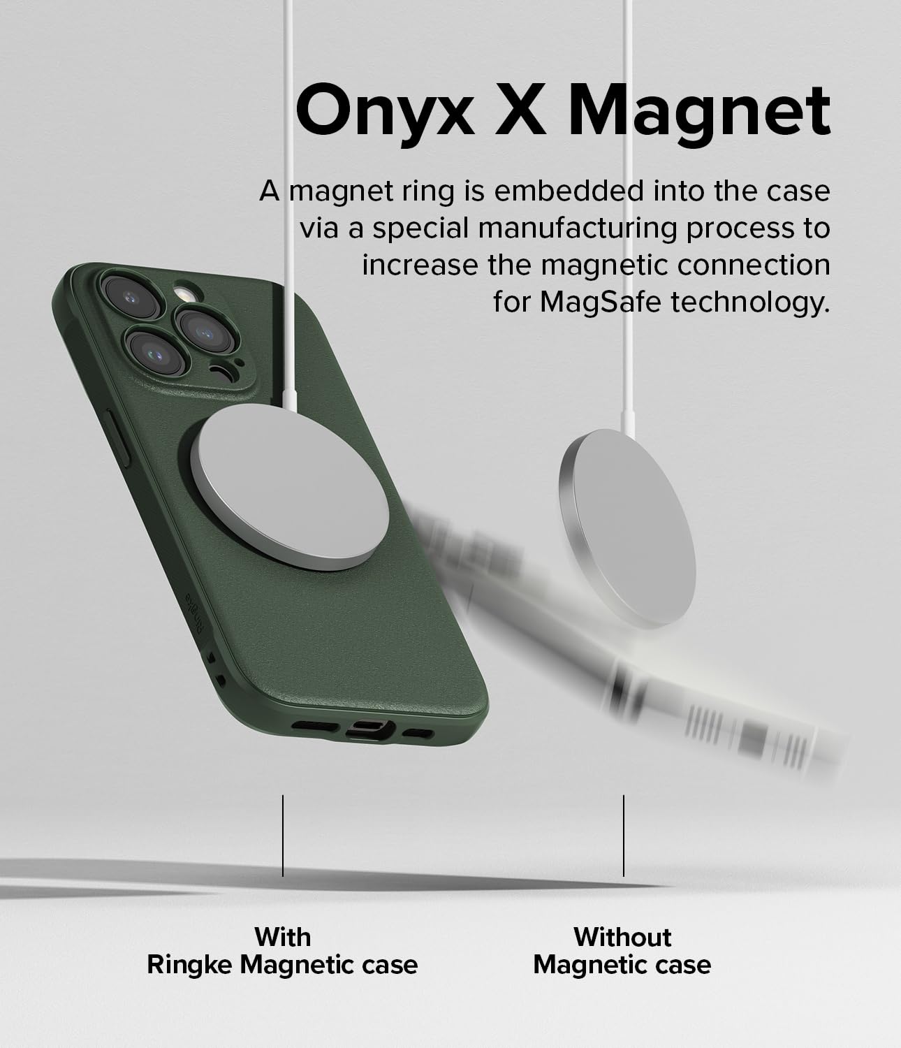 Foto 6 pulgar | Funda De Teléfono Ringke Onyx Compatible Con Iphone 15 Pro Max - Venta Internacional.