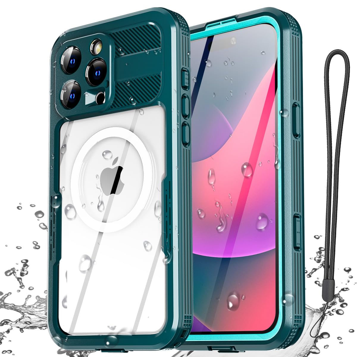 Foto 1 | Funda Impermeable Aicase Para Iphone 16 Pro Max (6.9) Con Magsafe - Venta Internacional.