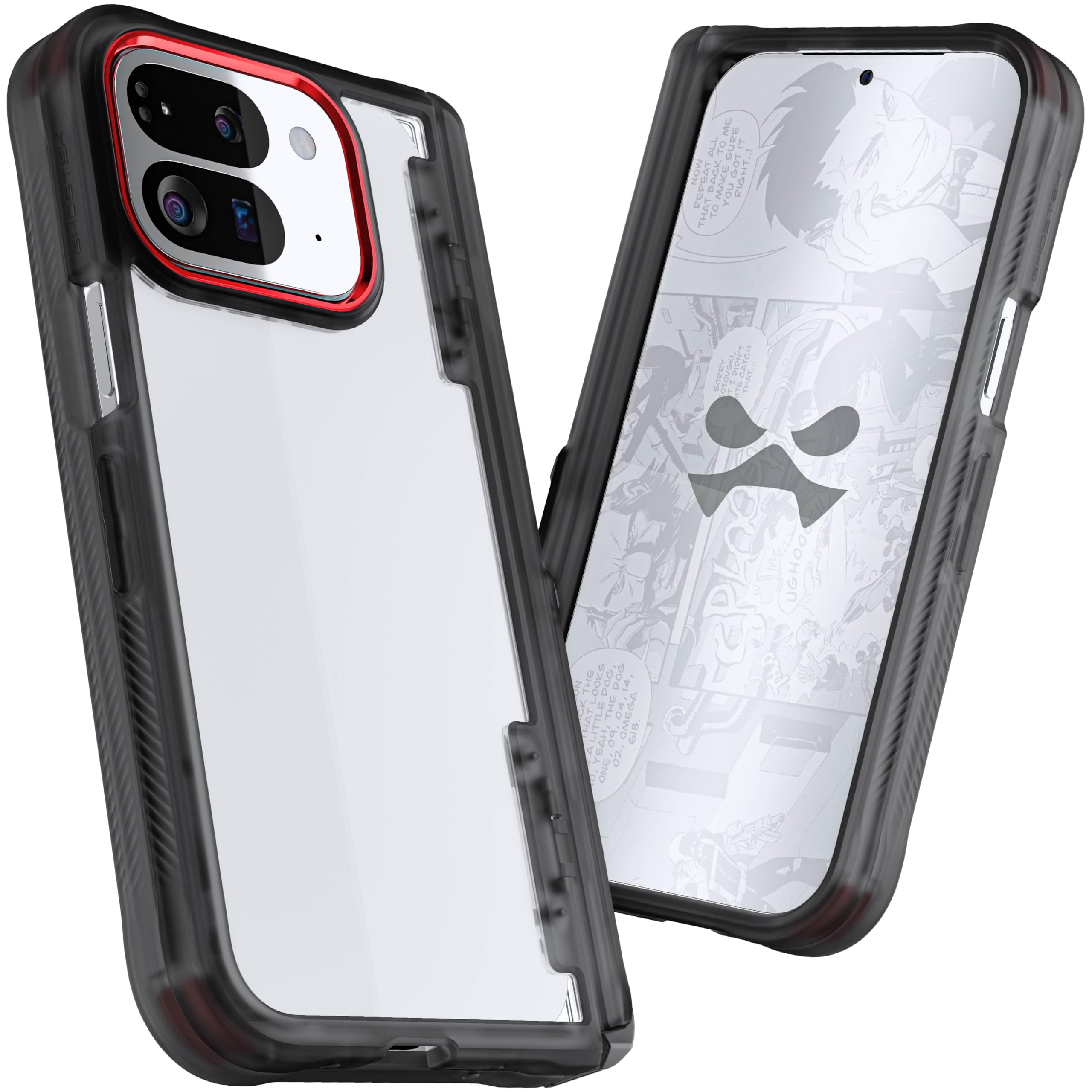 Foto 2 pulgar | Funda Para Teléfono Ghostek Covert Clear Pixel 9 Pro Fold Smoke - Venta Internacional.
