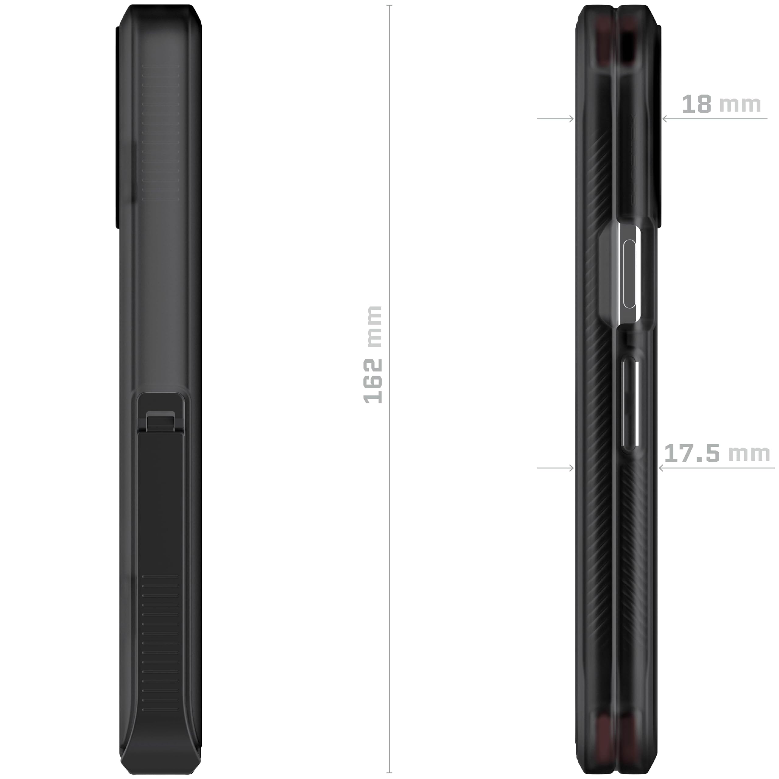 Foto 7 | Funda Para Teléfono Ghostek Covert Clear Pixel 9 Pro Fold Smoke - Venta Internacional.