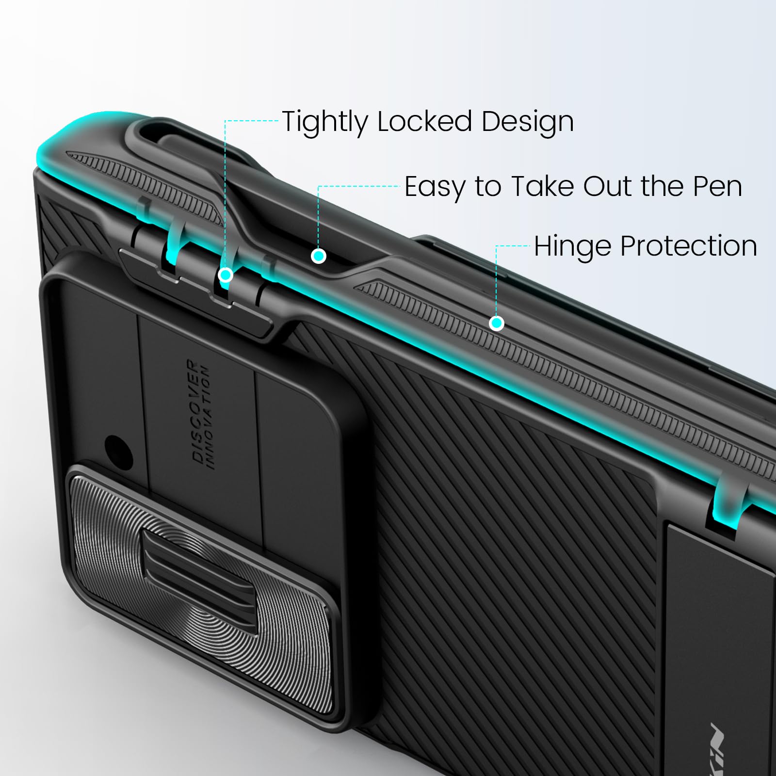 Foto 3 pulgar | Funda Nillkin Camshield Pro Con Soporte Para Bolígrafo S Para Galaxy Z Fold 6 - Venta Internacional.