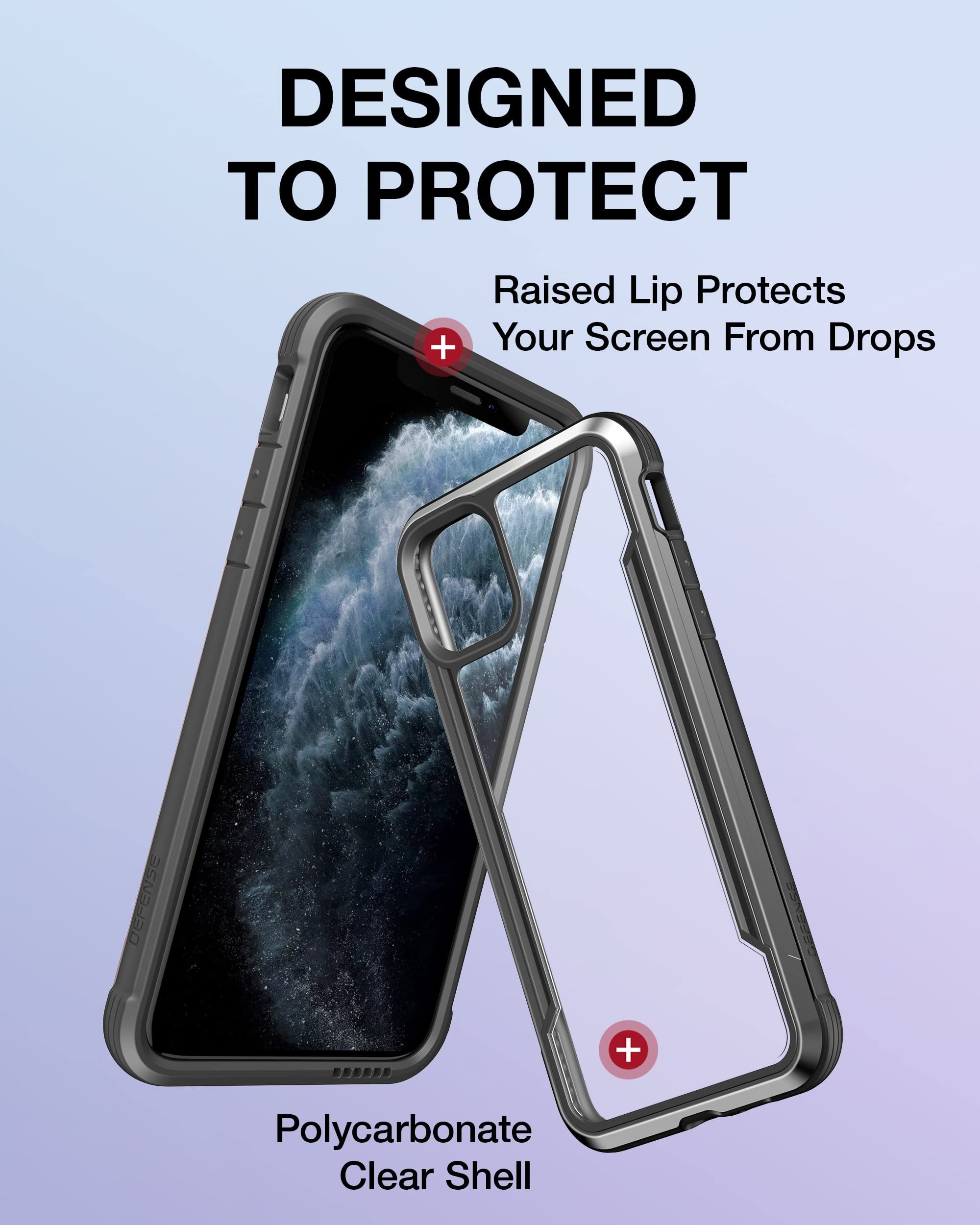 Foto 4 | Funda X-doria Raptic Shield Para Iphone 11 Pro Max Negra - Venta Internacional.