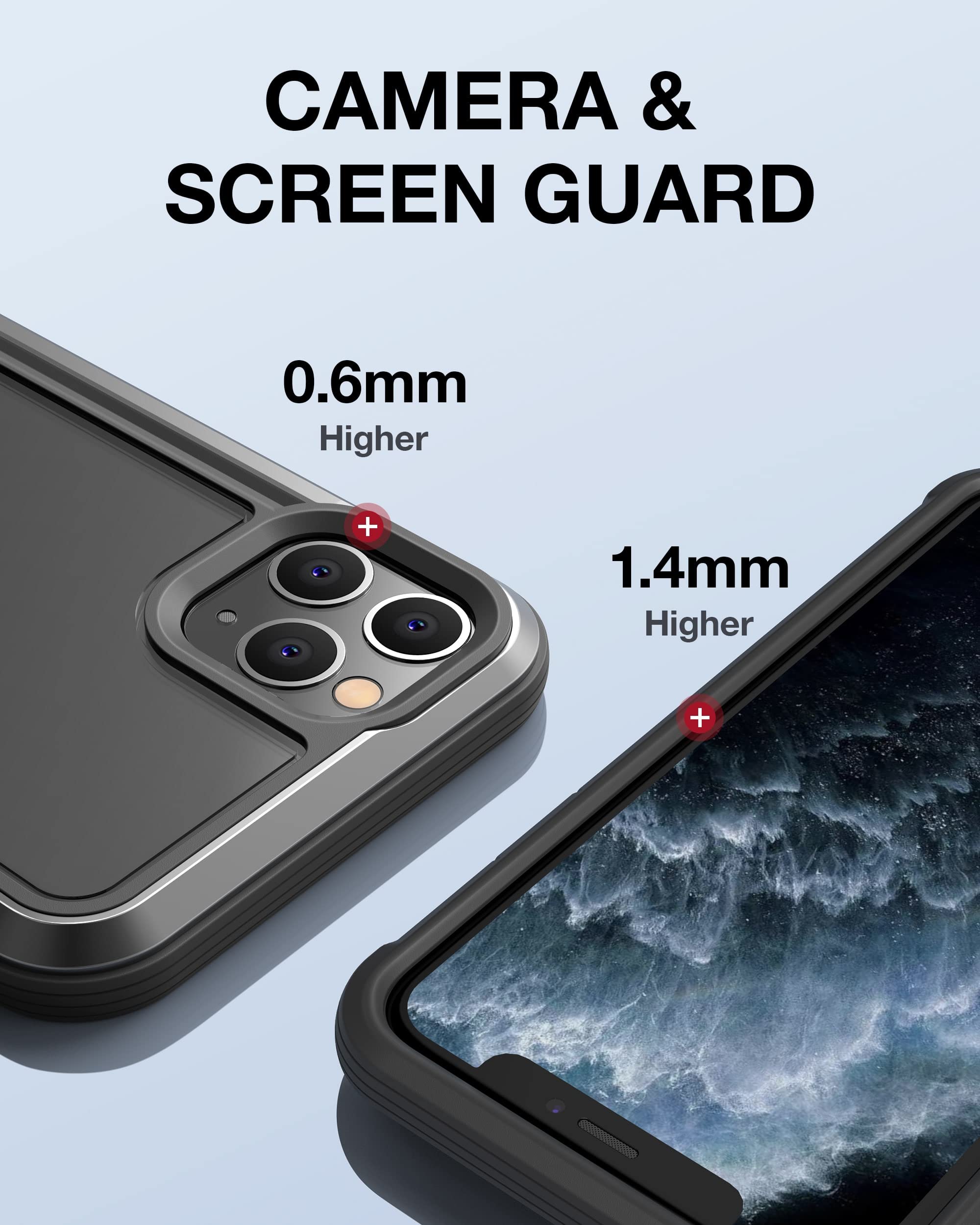 Foto 6 pulgar | Funda X-doria Raptic Shield Para Iphone 11 Pro Max Negra - Venta Internacional.