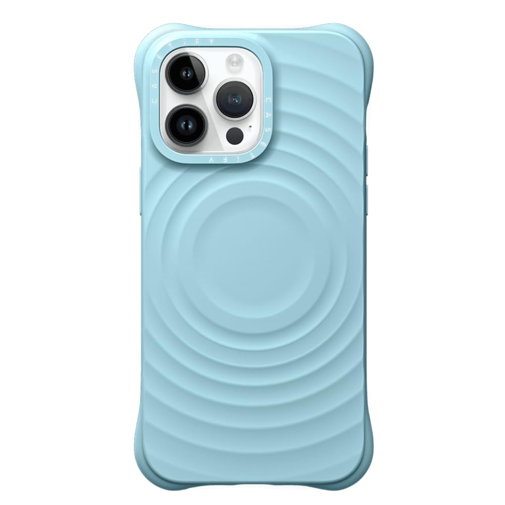 Funda Para Teléfono: Tify Ripple, Iphone 14 Pro Max, Azul Cielo - Venta Internacional.