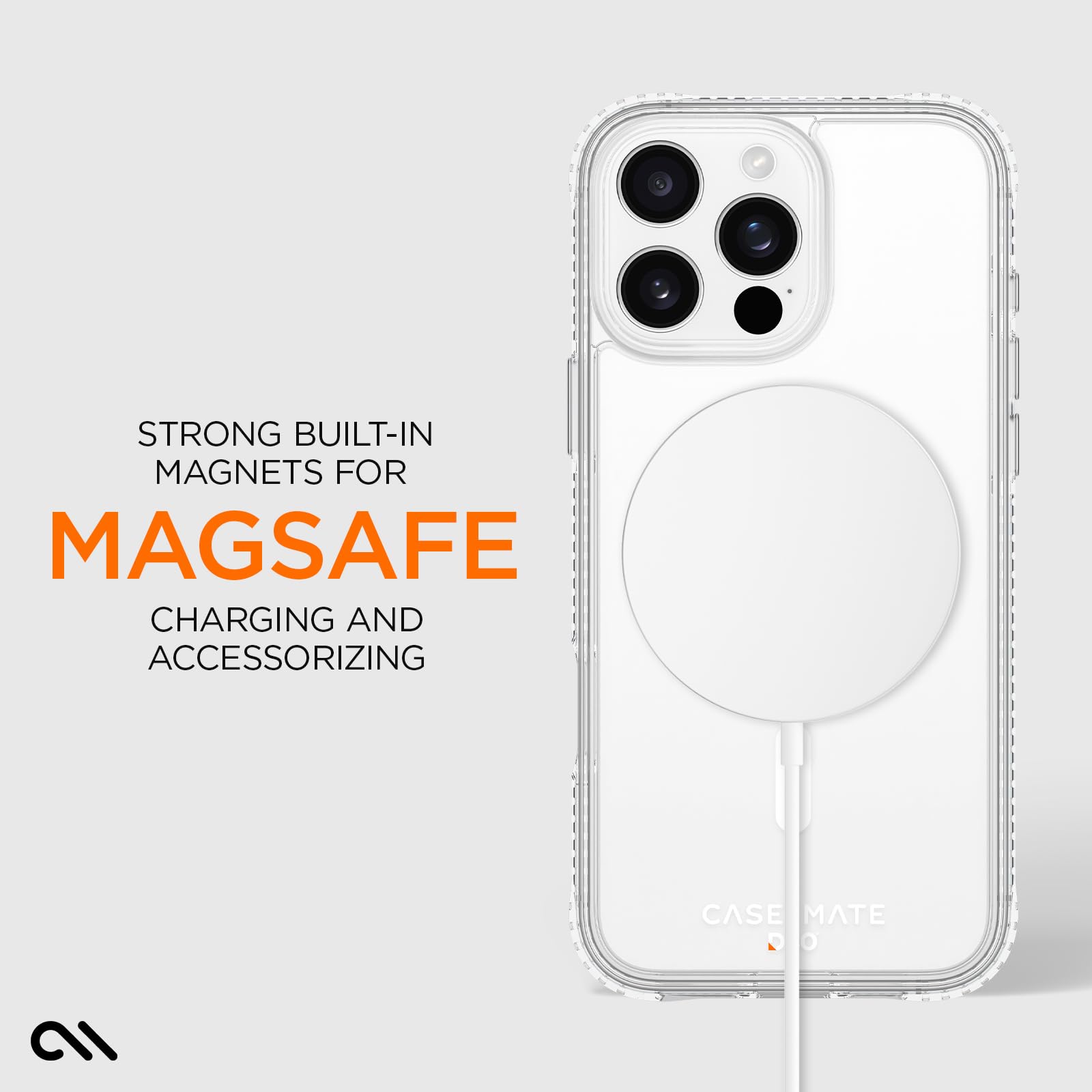 Foto 6 pulgar | Funda Para Teléfono Case-mate Iphone 16 Pro Max Tough Clear - Venta Internacional.