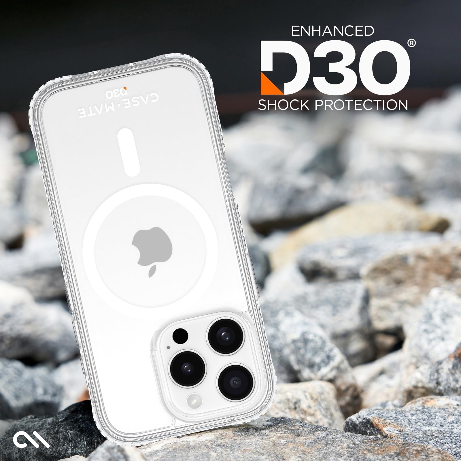 Foto 7 pulgar | Funda Para Teléfono Case-mate Iphone 16 Pro Max Tough Clear - Venta Internacional.