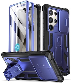 Foto 1 | Funda Para Teléfono Poetic Spartan Galaxy S24 Ultra 6.8 Midnight Blue - Venta Internacional.