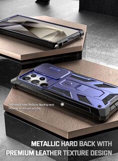 Foto 6 | Funda Para Teléfono Poetic Spartan Galaxy S24 Ultra 6.8 Midnight Blue - Venta Internacional.