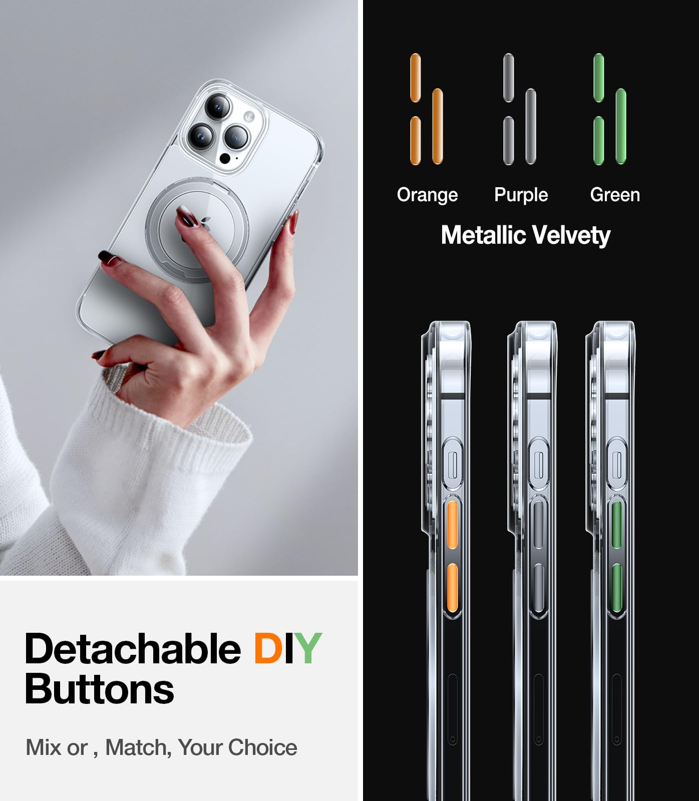 Foto 7 pulgar | Funda Para Teléfono Torras 2024 Con Anillo Giratorio De 360° Mejorado Para Iphone 13 Pro - Venta Internacional.