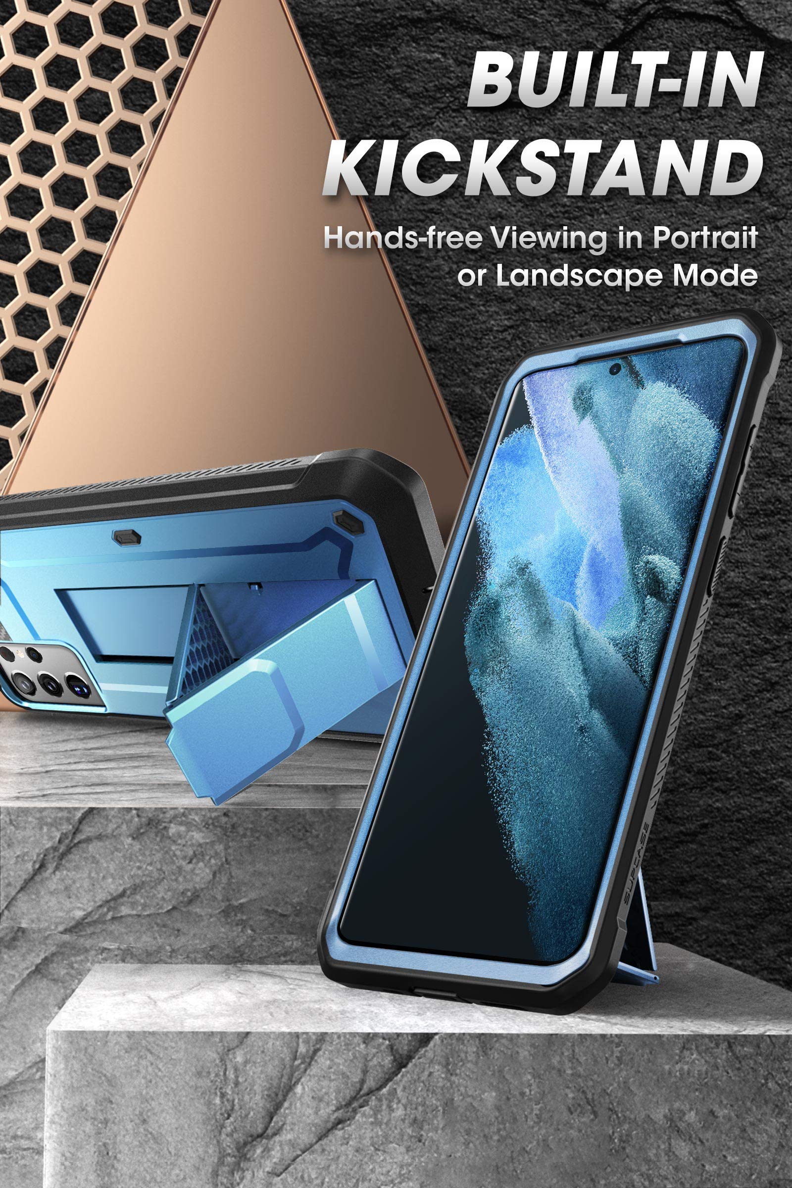 Foto 4 pulgar | Funda Supcase Unicorn Beetle Pro Para Samsung Galaxy S21 Ultra 5g - Venta Internacional.