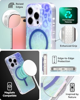 Foto 5 | Funda De Teléfono Zagg Milan Snap Para Iphone 16 Pro Max Que Cambia De Color - Venta Internacional.