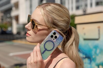Foto 6 | Funda De Teléfono Zagg Milan Snap Para Iphone 16 Pro Max Que Cambia De Color - Venta Internacional.