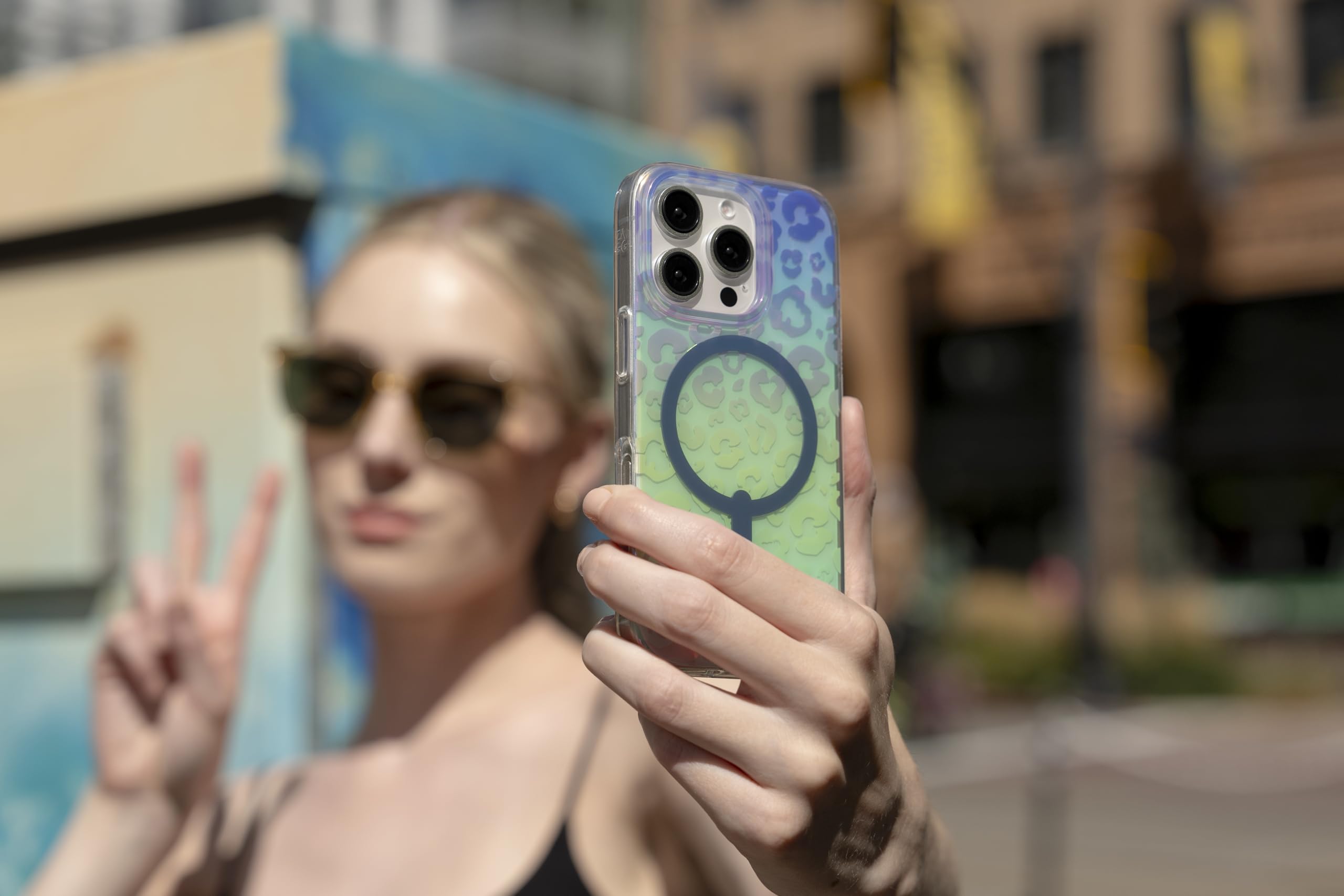 Foto 8 pulgar | Funda De Teléfono Zagg Milan Snap Para Iphone 16 Pro Max Que Cambia De Color - Venta Internacional.