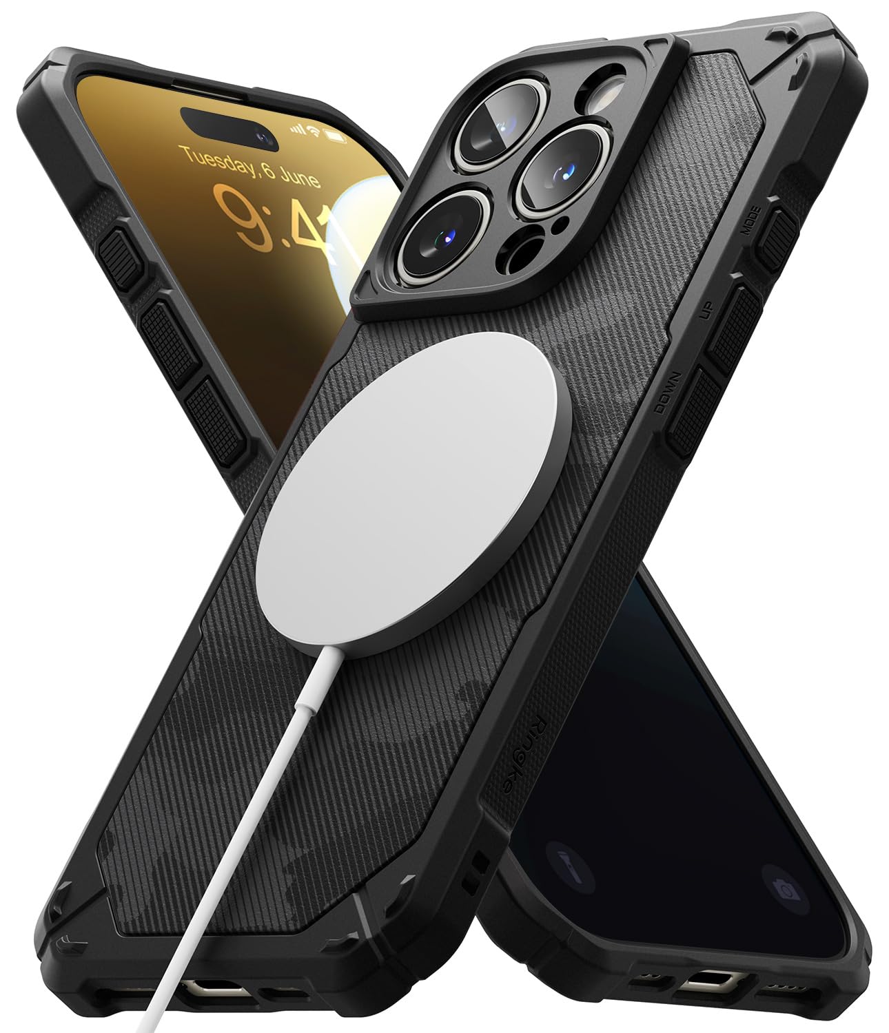 Foto 1 | Funda Ringke Rugged Gear Compatible Con Magsafe Para Iphone 16 Pro Max - Venta Internacional.