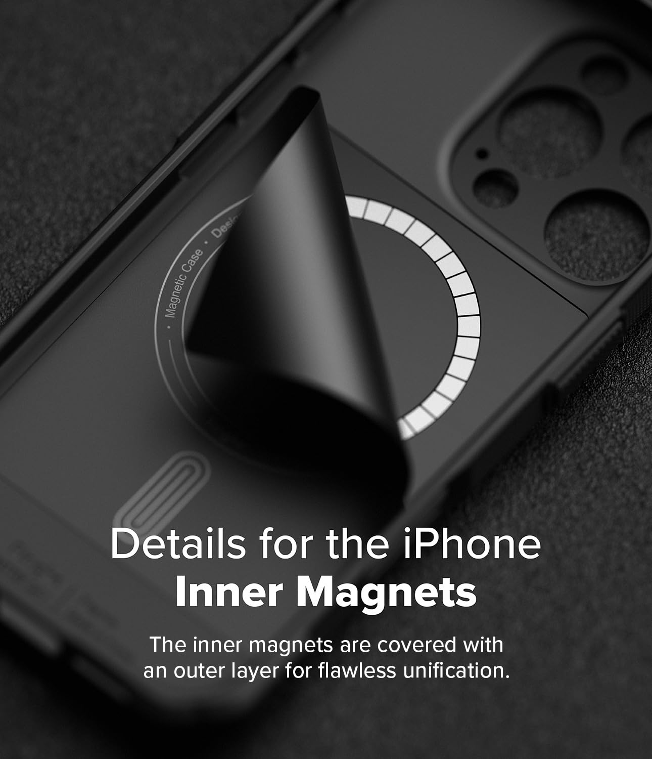 Foto 5 pulgar | Funda Ringke Rugged Gear Compatible Con Magsafe Para Iphone 16 Pro Max - Venta Internacional.