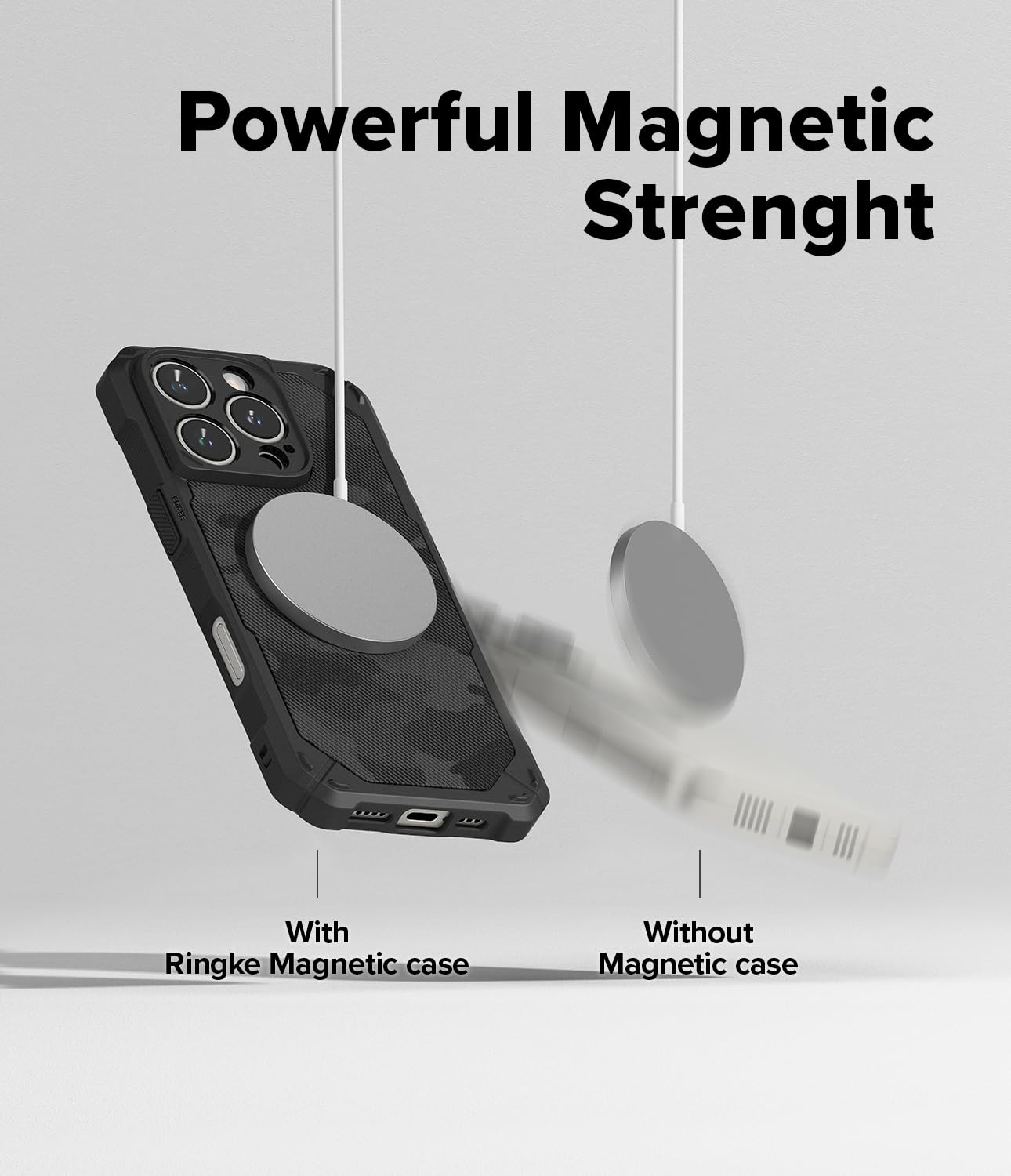 Foto 5 | Funda Ringke Rugged Gear Compatible Con Magsafe Para Iphone 16 Pro Max - Venta Internacional.