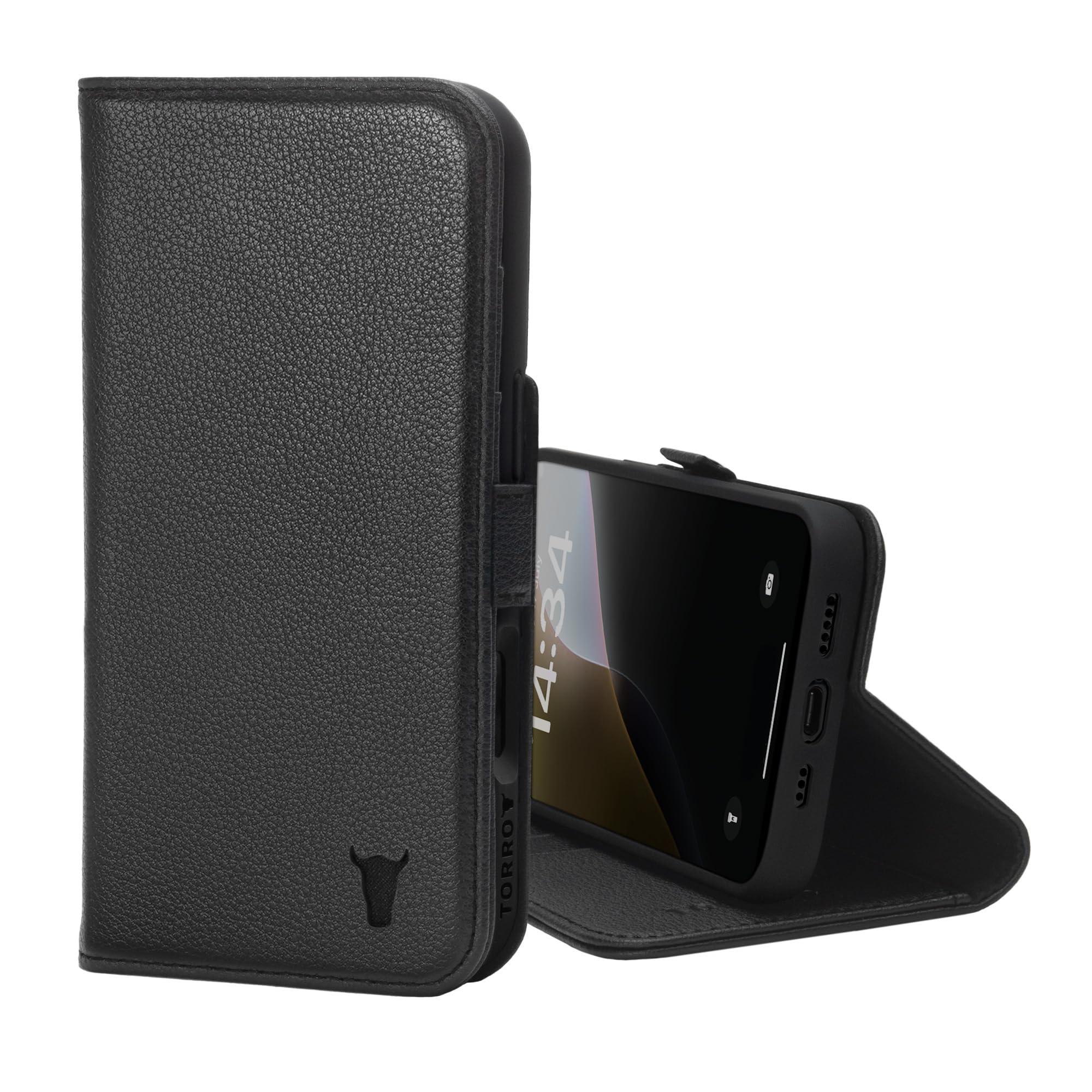 Foto 2 pulgar | Funda Torro Premium De Piel Tipo Cartera Para Iphone 16 Pro De 6.3 Pulgadas - Venta Internacional.