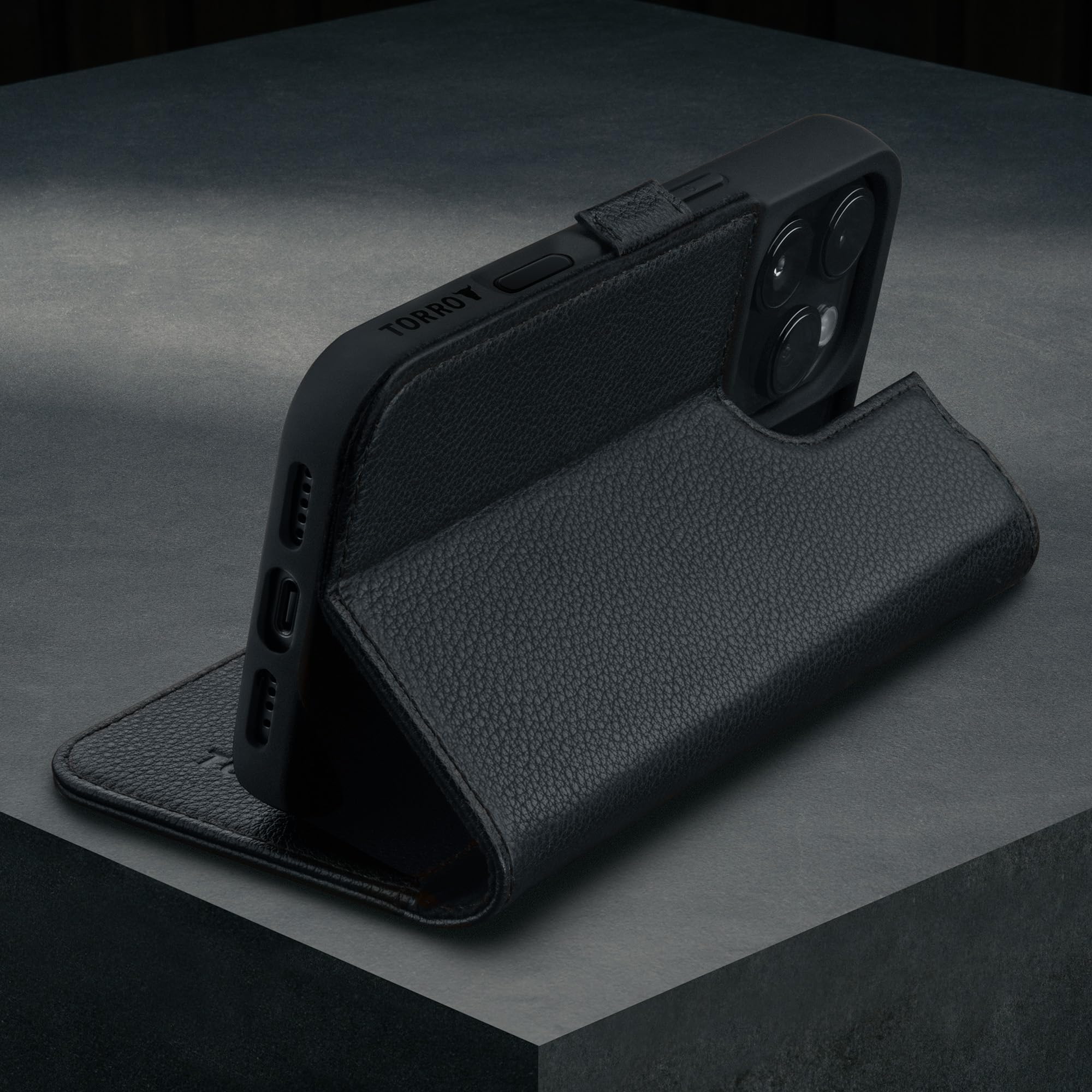 Foto 3 | Funda Torro Premium De Piel Tipo Cartera Para Iphone 16 Pro De 6.3 Pulgadas - Venta Internacional.