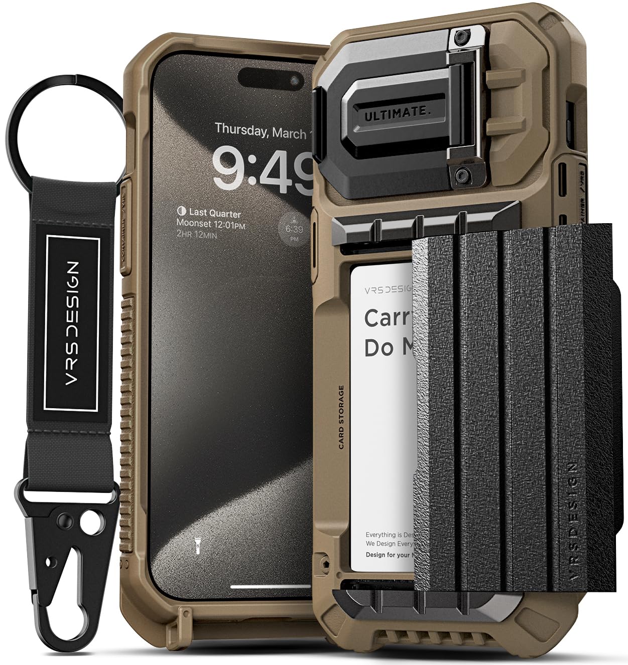 Foto 1 | Funda Para Teléfono Vrs Design Damda Glide Ultimate Para Iphone 15 Pro Max - Venta Internacional.