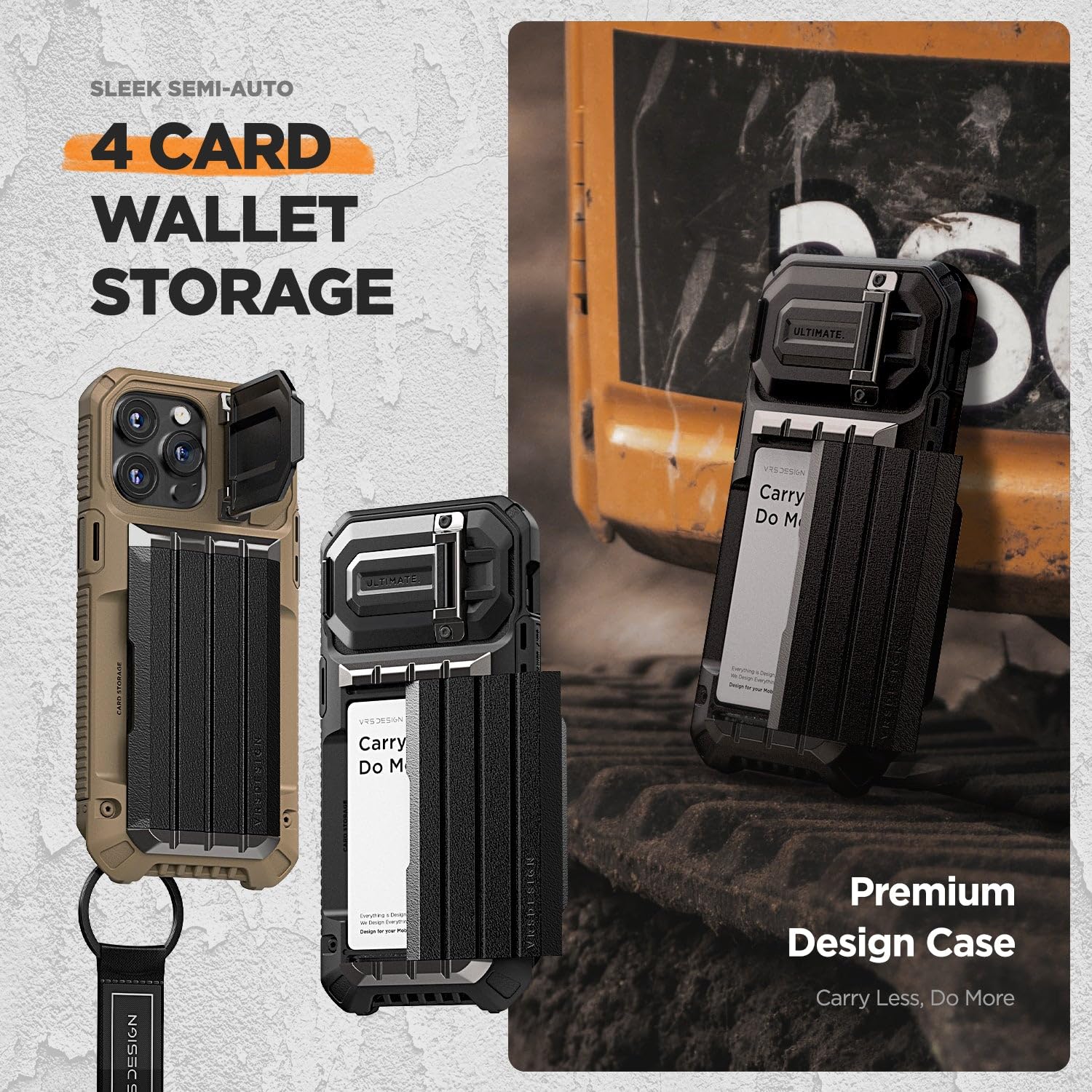 Foto 5 pulgar | Funda Para Teléfono Vrs Design Damda Glide Ultimate Para Iphone 15 Pro Max - Venta Internacional.