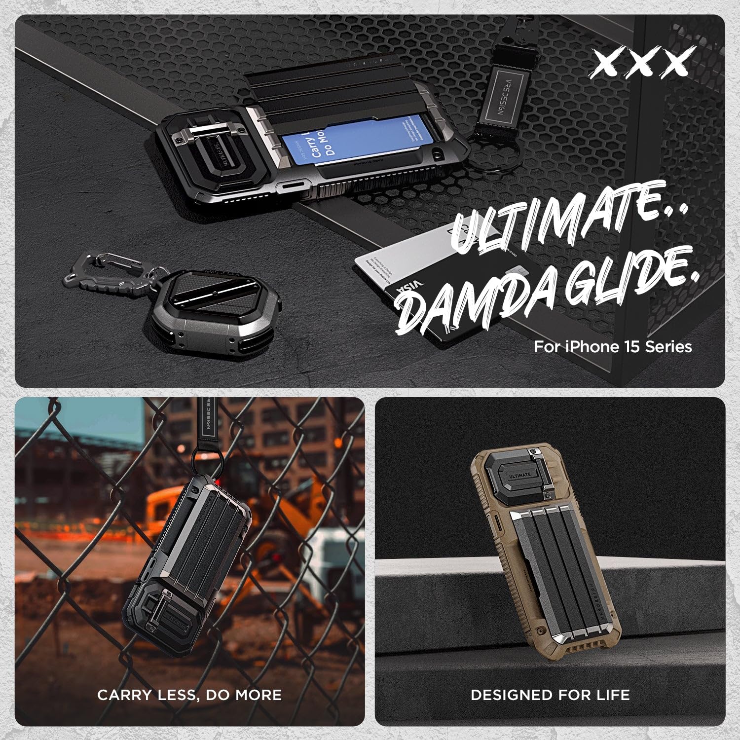 Foto 7 pulgar | Funda Para Teléfono Vrs Design Damda Glide Ultimate Para Iphone 15 Pro Max - Venta Internacional.