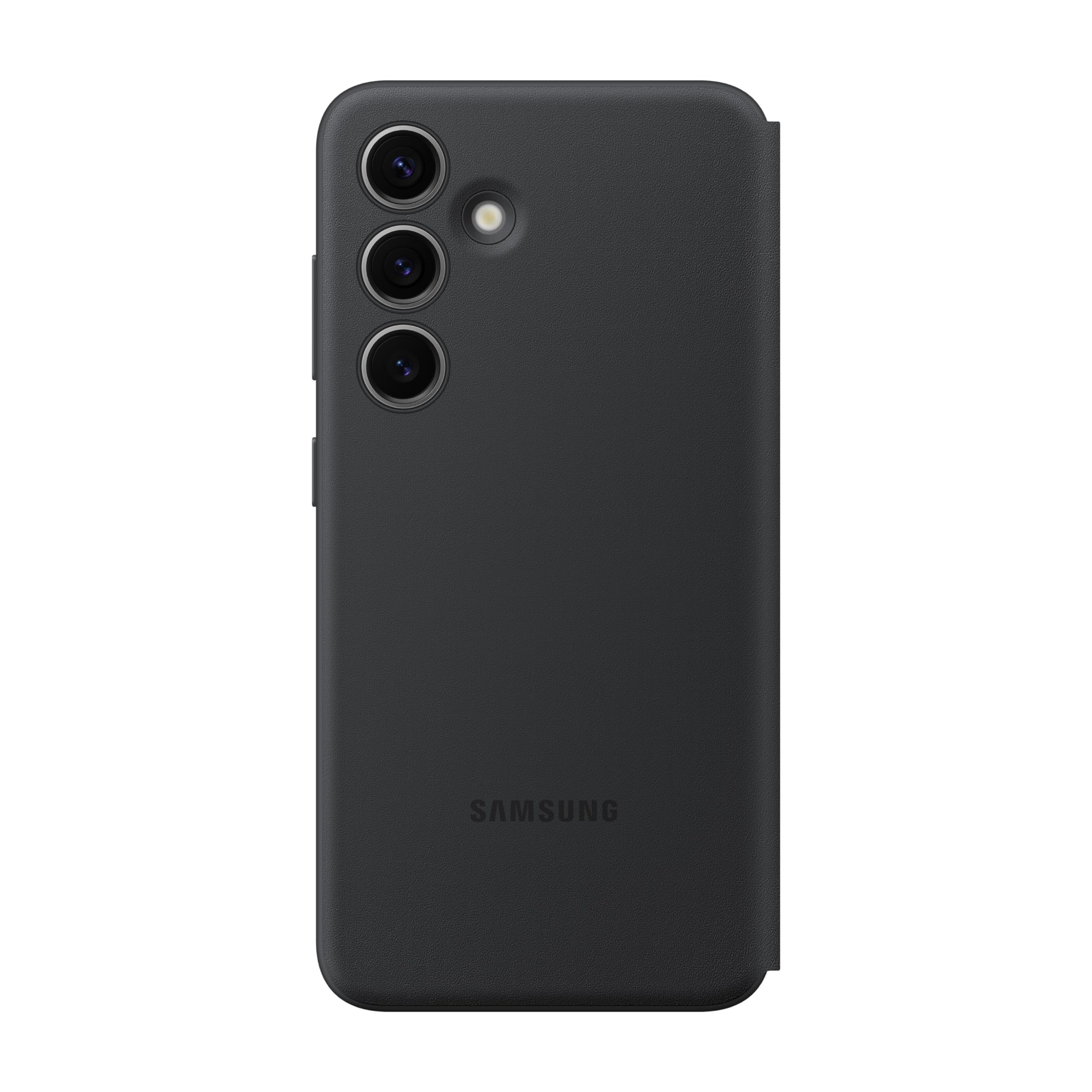 Foto 3 pulgar | Funda Para Teléfono S-view Wallet Para Samsung Galaxy S24 Negra - Venta Internacional.