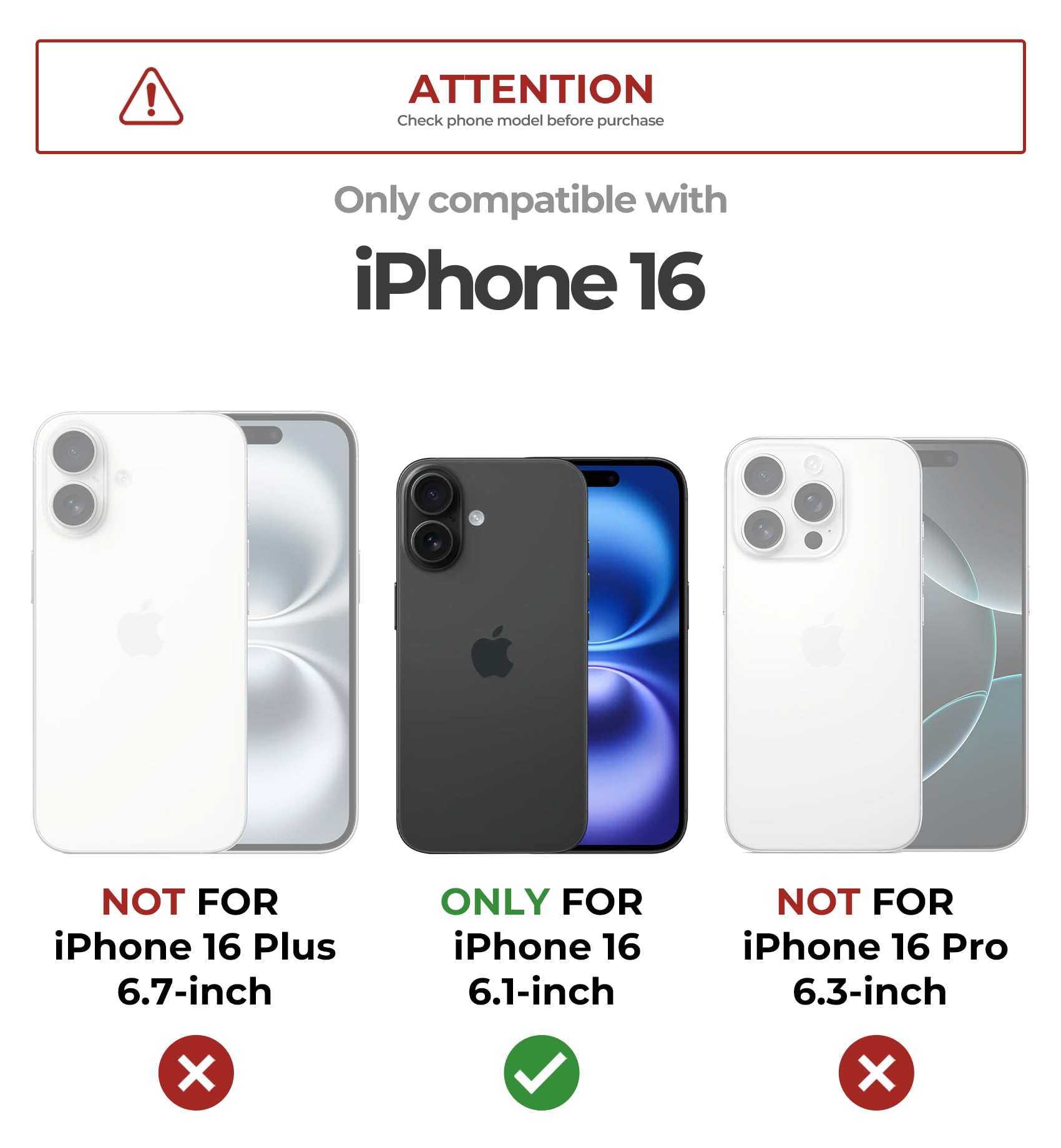 Foto 3 pulgar | Funda Dexnor Para Iphone 16 Con Cámara Deslizante Y Soporte - Venta Internacional.