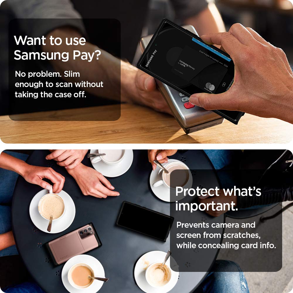 Foto 8 pulgar | Funda Spigen Slim Armor Cs Para Samsung Galaxy Note 20 Ultra 5g - Venta Internacional.