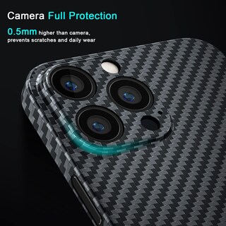 Foto 4 | Funda De Teléfono Compatible Con El Nuevo Iphone 13 Pro Max De Fibra De Carbono Real De 2022 - Venta Internacional.