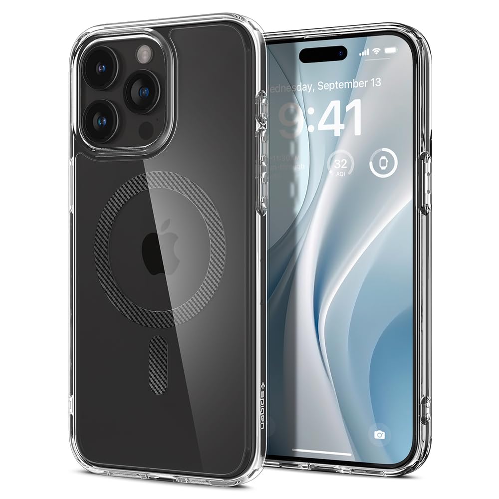 Foto 5 pulgar | Funda Spigen Ultra Hybrid Magfit Para El Iphone 15 Pro (2023) - Venta Internacional.